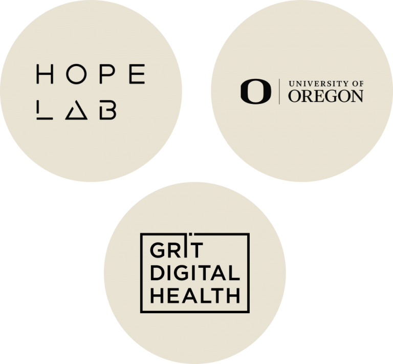 partnership-graphic-showing-the-collaboration-between-hopelab-university-of-oregon-and-grit-digital-health-to-develop-nod-for-higher-ed